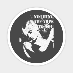 Sinead O'Connor - Vintage Stencil silhouette Magnet